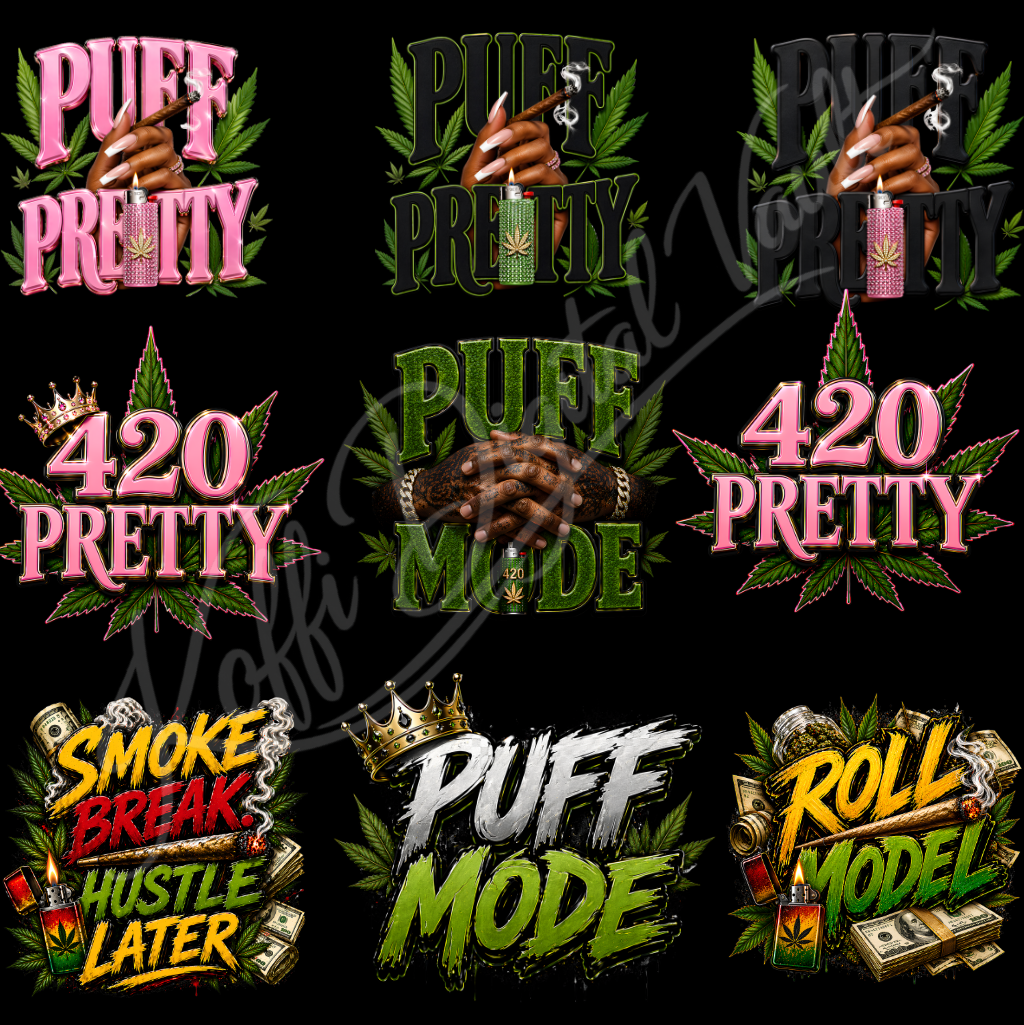 🔥 THE ULTIMATE 420 PREMIUM PNG BUNDLE 🔥