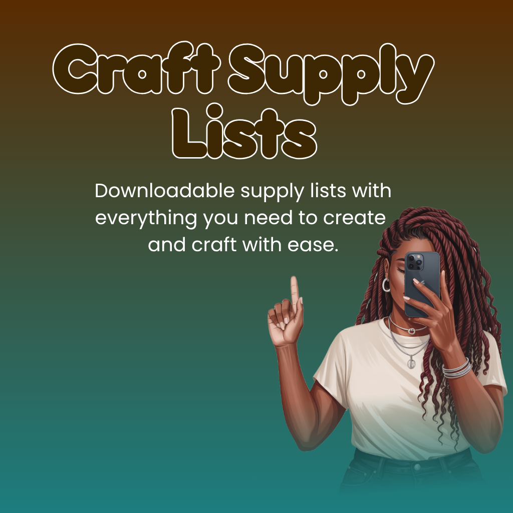 Crafty Supply List