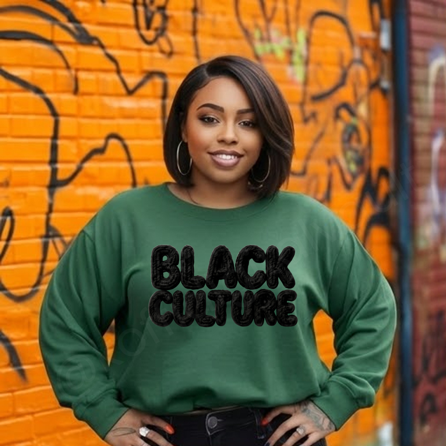 🧶✨ Black Culture Crochet PNG Bundle (20 Designs)