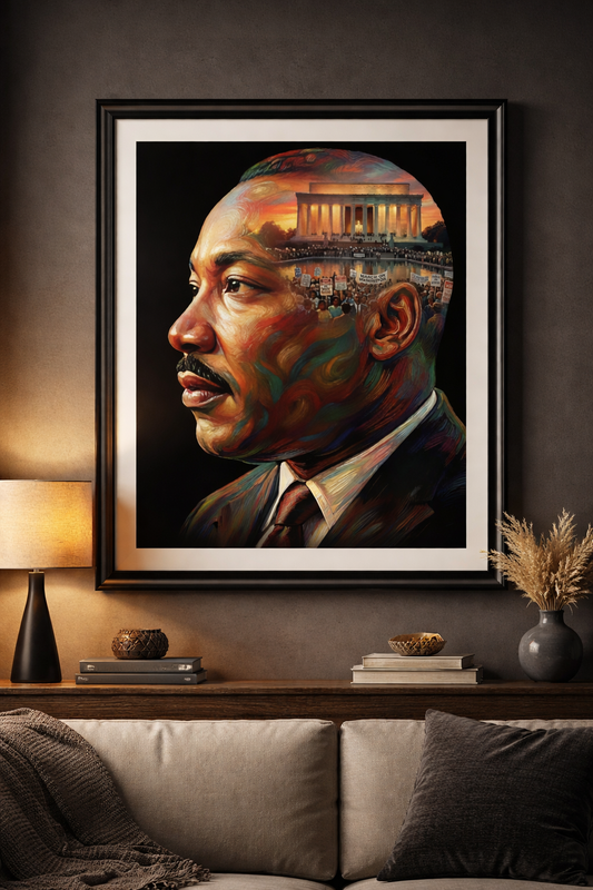 The Dream Continues – Civil Rights Tribute Digital Art