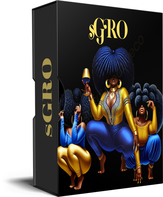 SGRho Sorority Woman PNG Mini Bundle